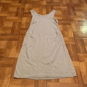 MIDI grey maternity dress